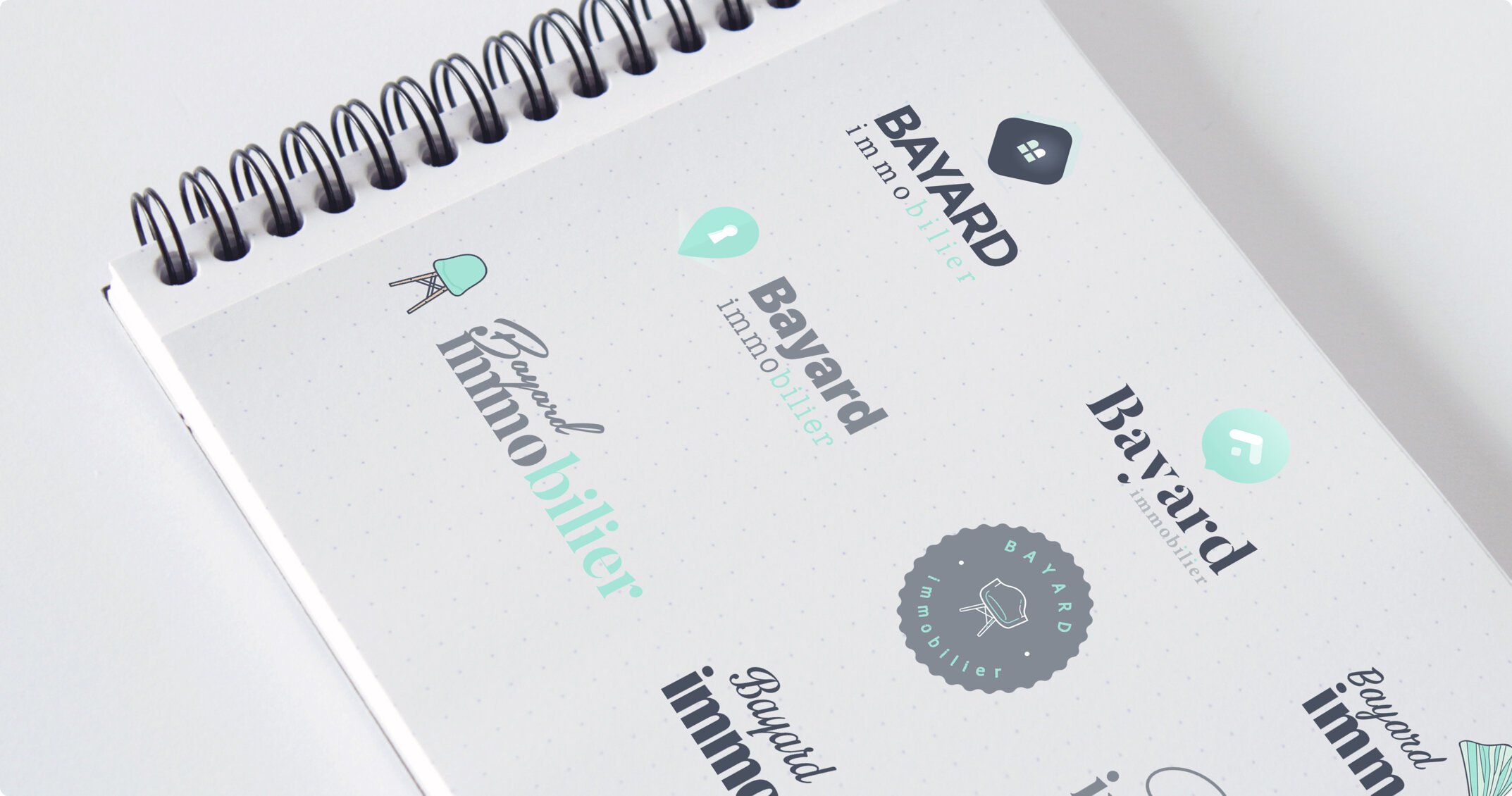Recherche branding Bayard Immobilier - Laura Savow