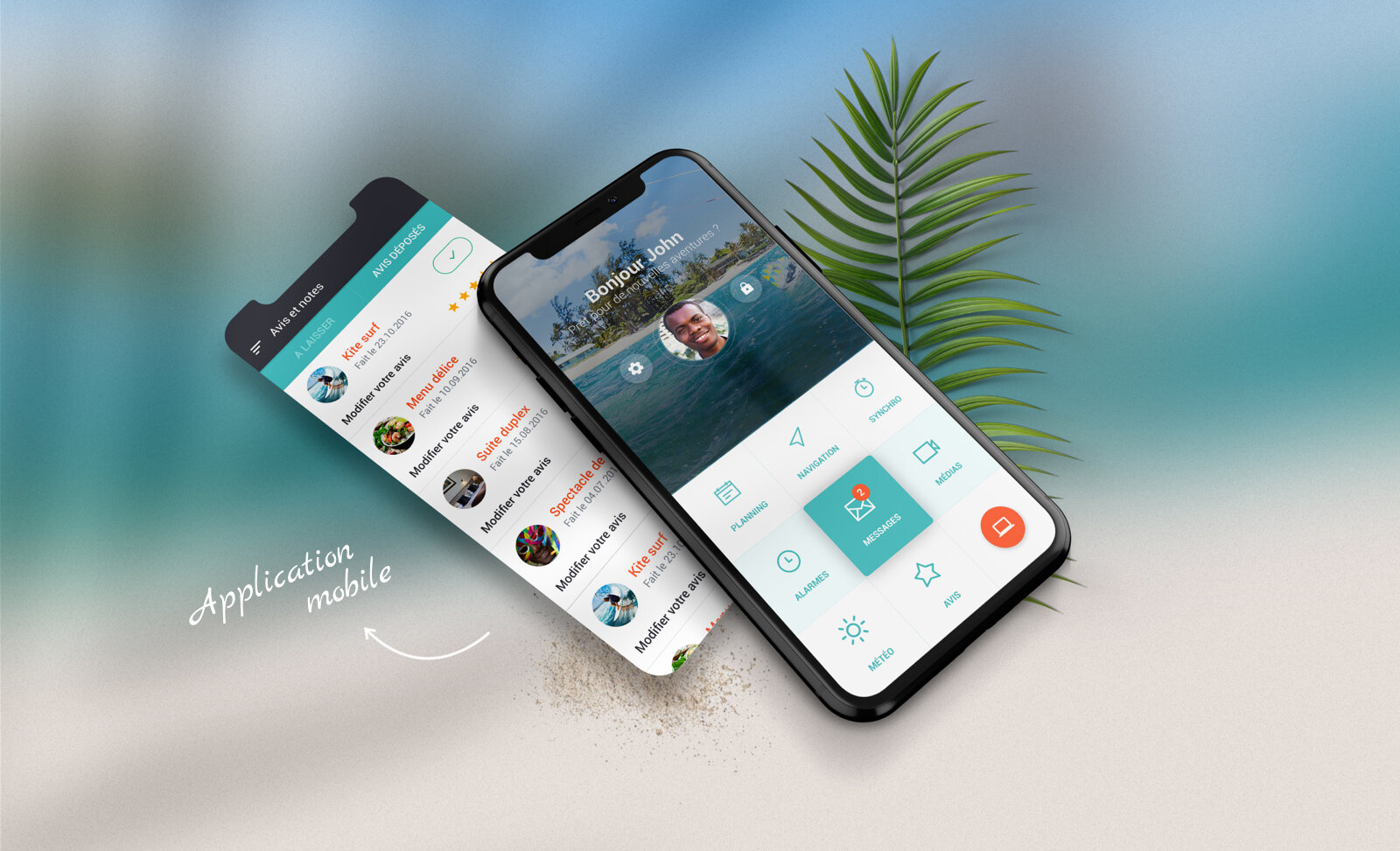 Écrans d'application Jolydays Jolydays - Laura Savow