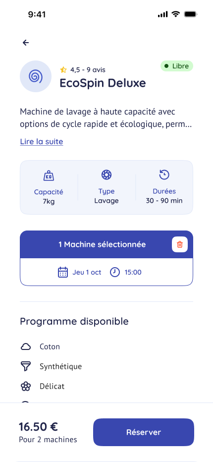 Parcours Onboarding Whirly - Laura Savow UX/UI designer