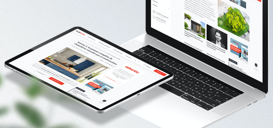 Refonte du site de Batiweb.com - Laura Savow